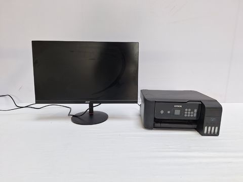 Acer Gaming Monitor & Epson Printer