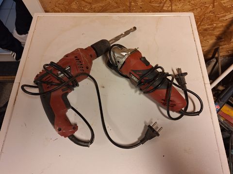 2 stuks Xceed Elektrisch Gereedschap: Klopboormachine (600W) & Haakse Slijper (650W)