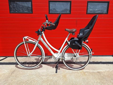 Cortina damesfiets met Thule Yepp Kinderzitjes