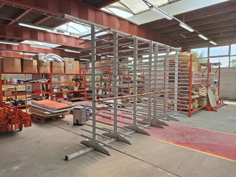 3-Delige Dubbelzijdige Draagarmstelling (L550cm)