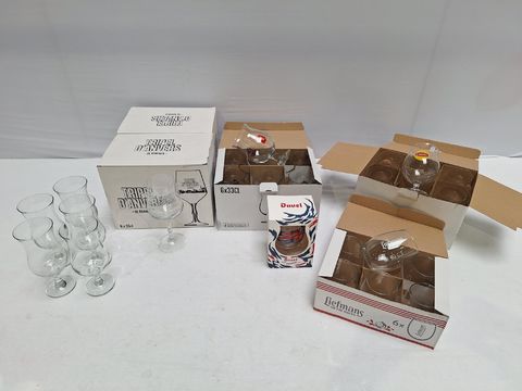 Partij Horeca Bier- en Drankglazen - Duvel, Liefmans, Tripel d'Anvers & Lipton