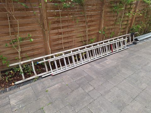 3st. aluminium ladders
