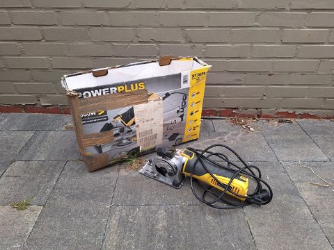Mini-cirkelzaagset Powerplus