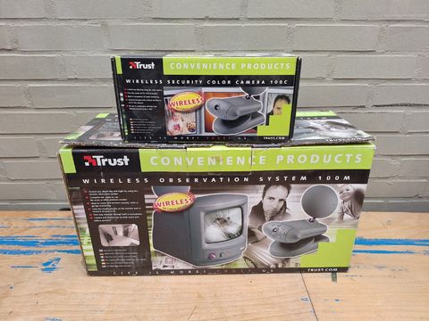 Trust Draadloos Observatiesysteem 100M & Extra Wireless Security Color Camera 100C