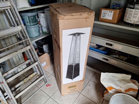 Flameheater Zwart 190 cm – In Doos