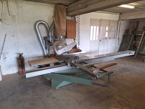 Professionele Paneelzaag Altendorf F90 met Stofafzuiging