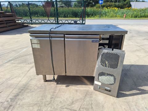 Metos RVS 2-deurs koelwerkbank (126 x 70 cm)