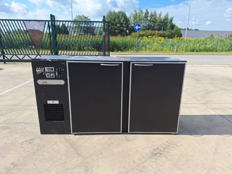 Ets. Antoine 2-deurs barkoeling / fleskoeler - (Zwart, 154 cm)