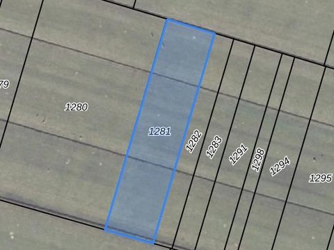 Perceel cultuurgrond van 309m².