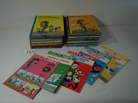 Lot met 20tal Guust Flater stripboeken