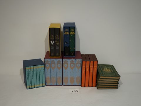 Lot diverse engelstalige boeken van Folio Society(zie afb)