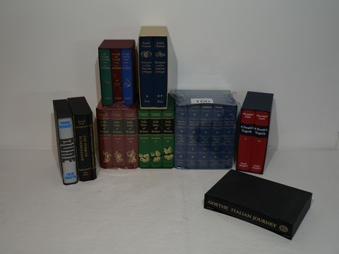 Lot diverse engelstalige boeken van Folio Society(zie afb)