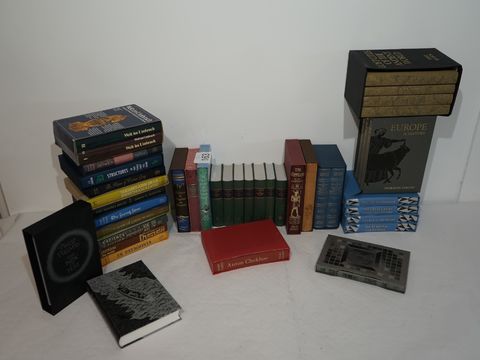 Lot diverse engelstalige boeken van Folio Society(zie afb)