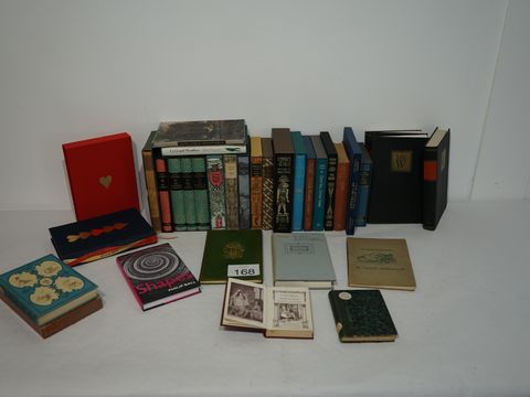 Collectie Engelstalige boeken (Folio Society)met diverse titels