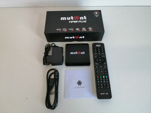 Mutant Viper Plus 4K  IPTV en mediabox