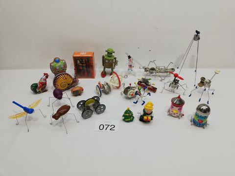 Unieke collectie wind-up speelgoed