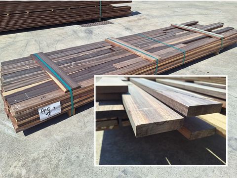 PADOUK LATTEN 4MM DIK, +- 200 lopende meter