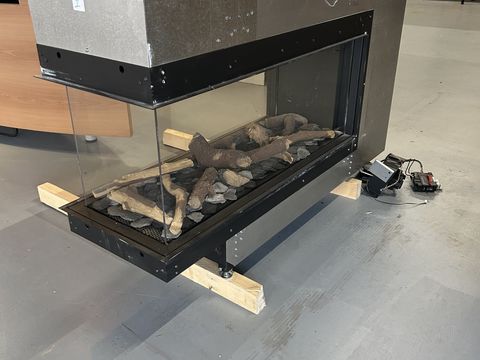 Gashaard Faber Aspect RD/L Showroom toestel gebrand / inbouw toestel