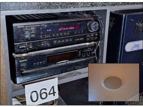 Système audio-Denon-Onkyo + 6 haut-parleurs intégrés