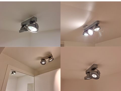 DELTA LIGHT | 4 luminaires doubles + 1 luminaire triple | 230V