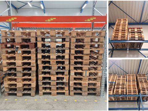 114 stuks europallets