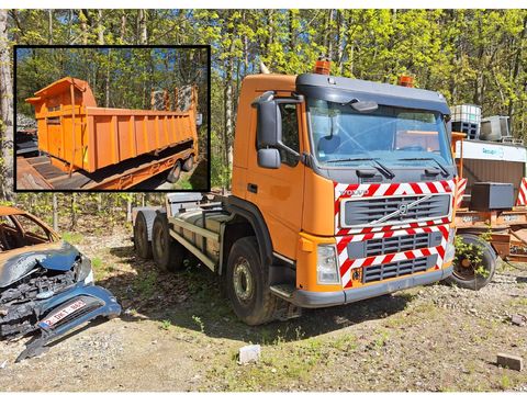 Volvo FMFH 400 Euro 5 (2008) 6x4 Haakarm – Accident-voertuig (Chassis Krom) + ATM Puinbak