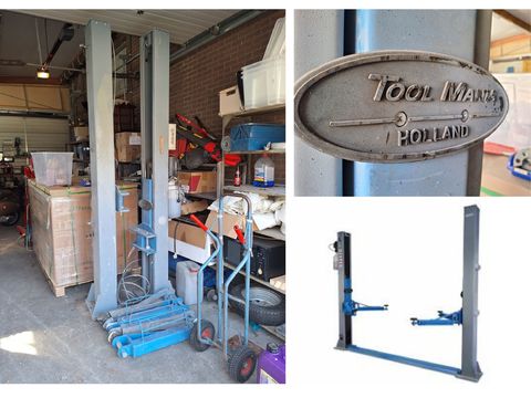 Toolmania TM-B4000 Tweekoloms Hydraulische Hefbrug – 4 Ton (230V)